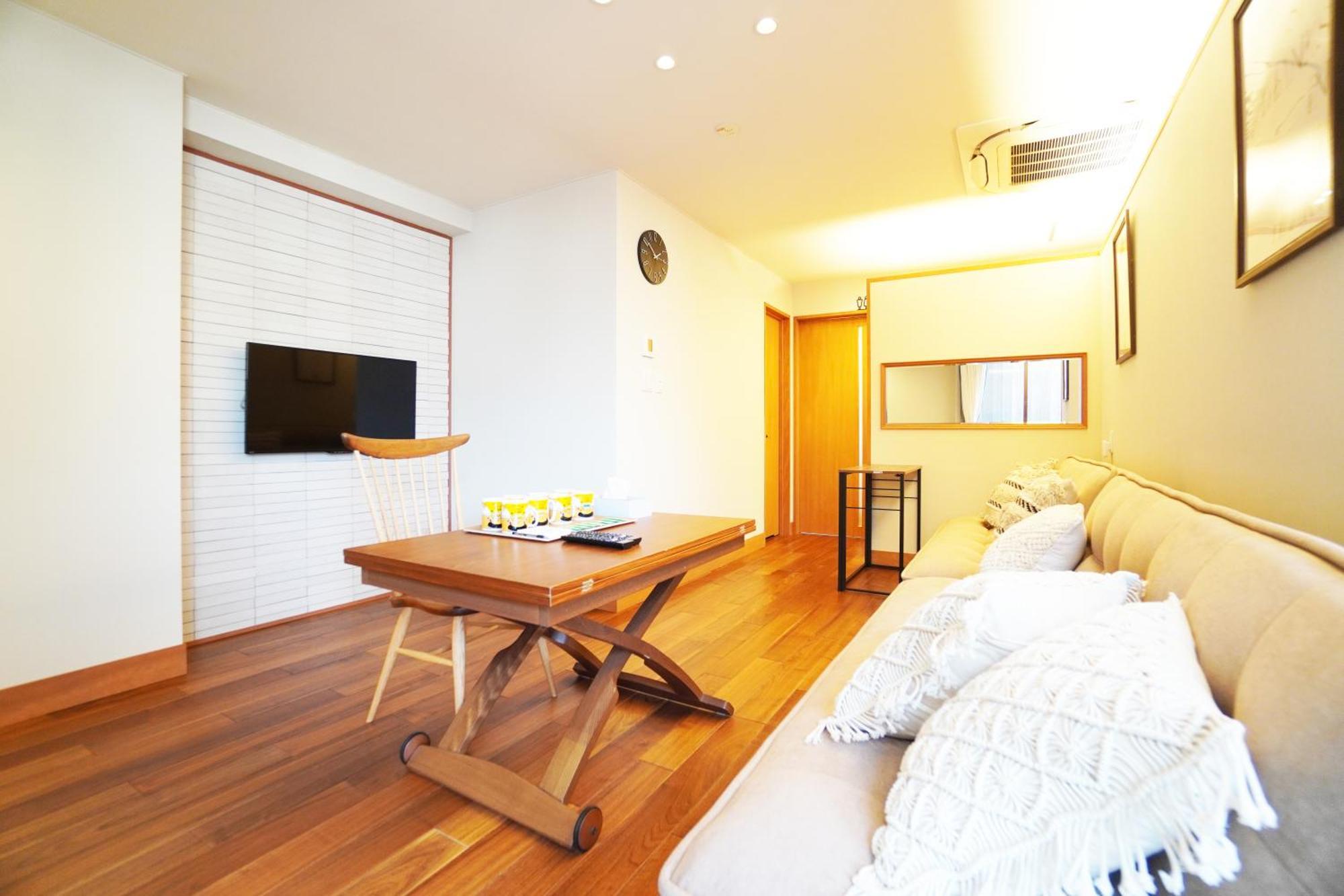 Ferienwohnung Tsurigane Building Ōsaka Exterior foto